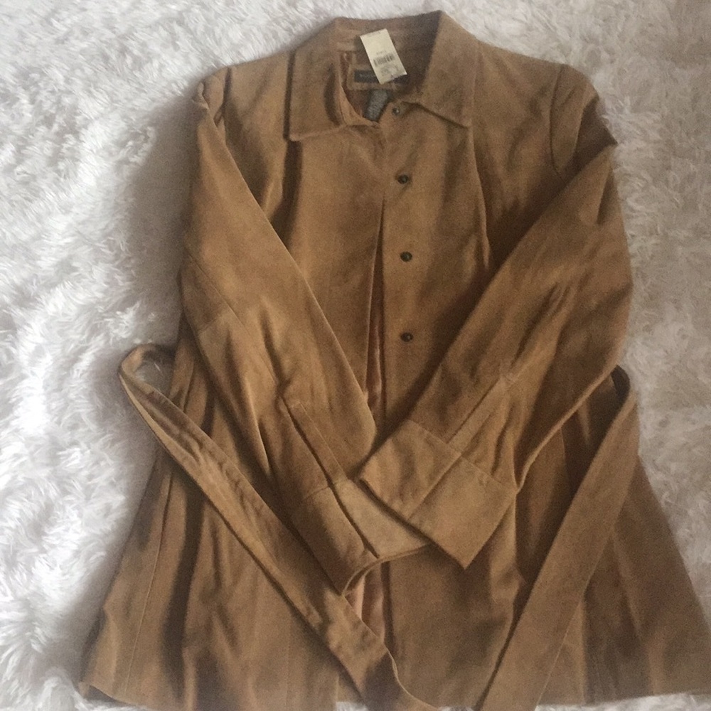 Banana Republic suede jacket